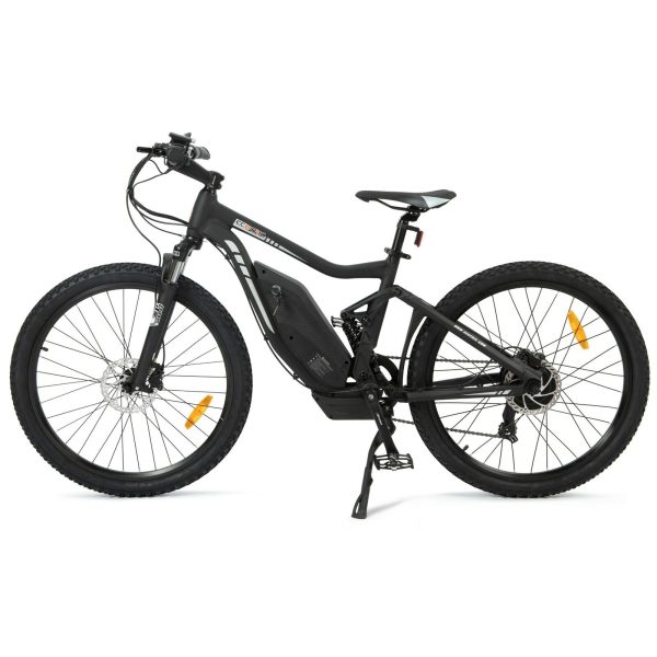 Ecotric Tornado E-Bike 48V 12AH 750W 20 MPH Full Suspension MTB Black TOR26LCD-MB New - Image 3